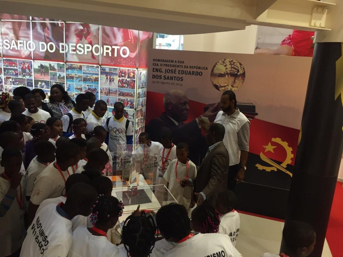 Dia Olímpico visita a Galeria do Desporto