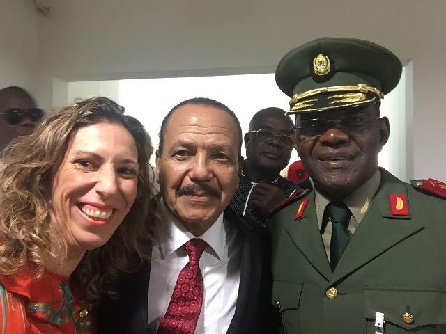 Nadia Cruz, General Ndalo e General Carlos Hendrick