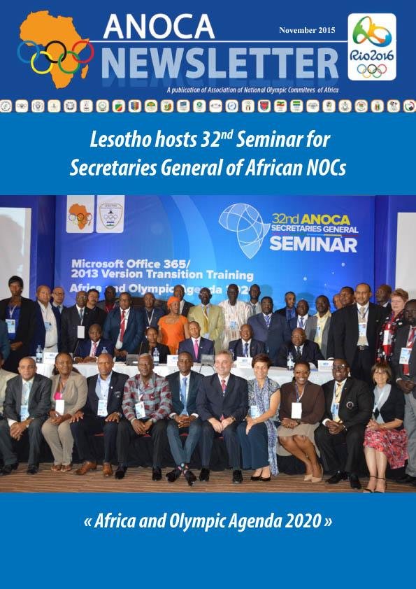 ANOCA NEWSLETTER NOVEMBER 2015