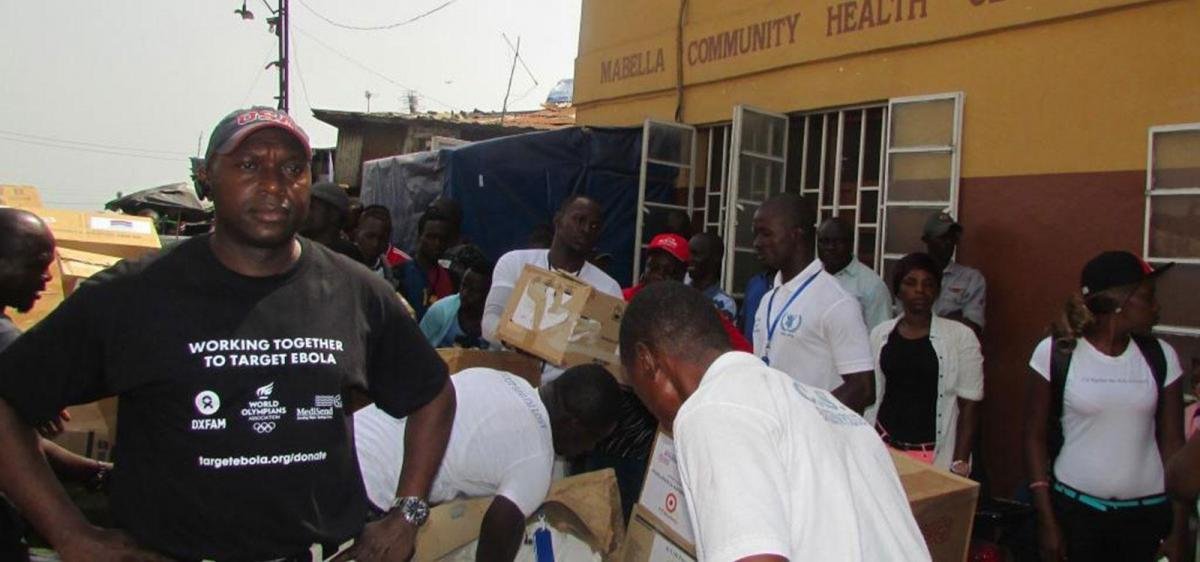 Olímpico Francis Sierra Leone Homenageado pelo Presidente da Republica
