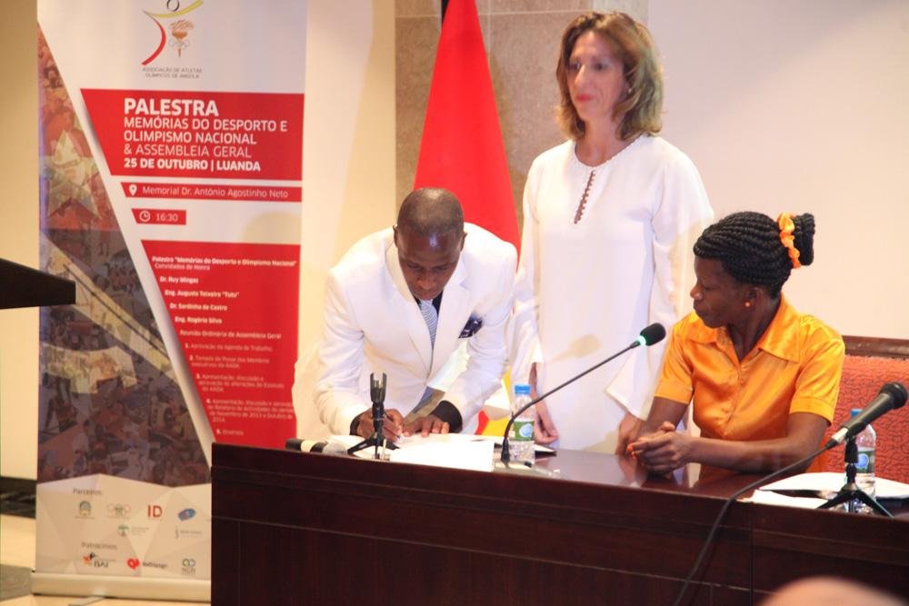 Tomada de Posse Membro Directivo Joao Ntyamba