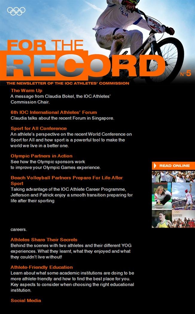 For The Record – Edição 5º