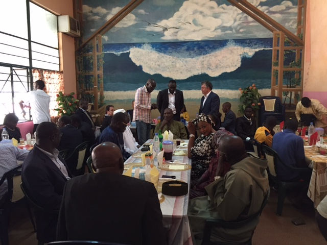 Reunião Direção Africana e Presença Presidente Mundial 25 Abr Dakar – Senegal (Port and Ingl)