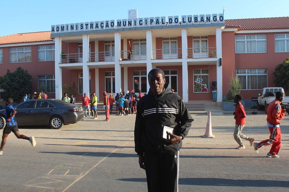 Lubango Atletimo Ana Isabel Presidente Atleta Olimpica