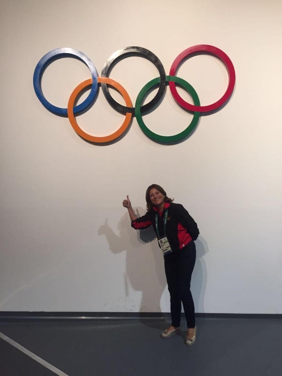 Chefe de Missao Sra Olga Albuquerque