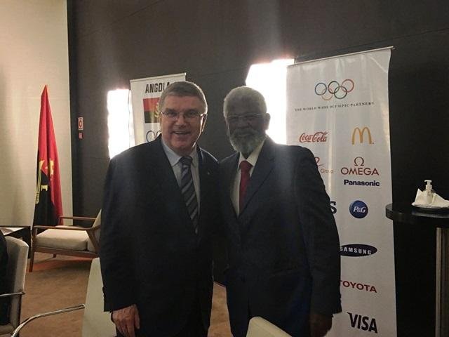 IOC Presidente e II Presidente do COA Germano Araujo