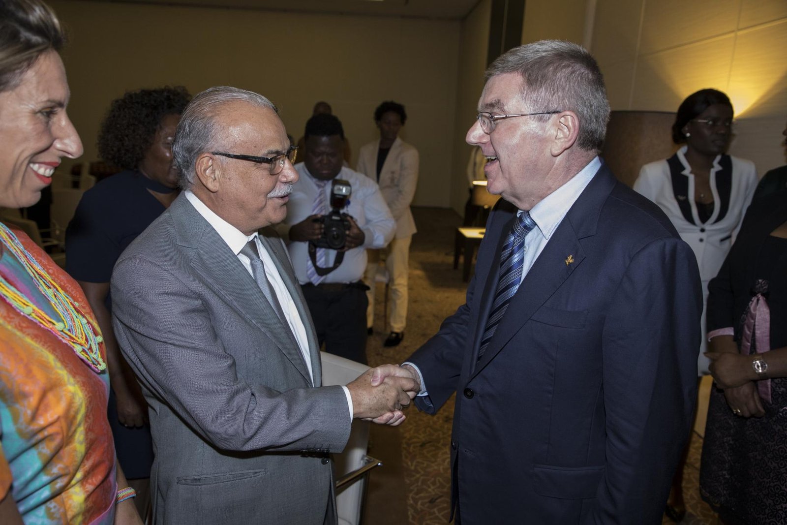 IOC Presidente e III Presidente do COA Rogerio Silva