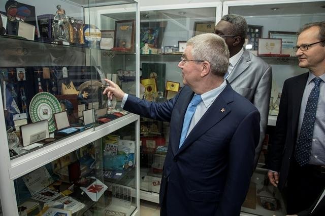 Presidente Thomas Bach a Visitar o COA