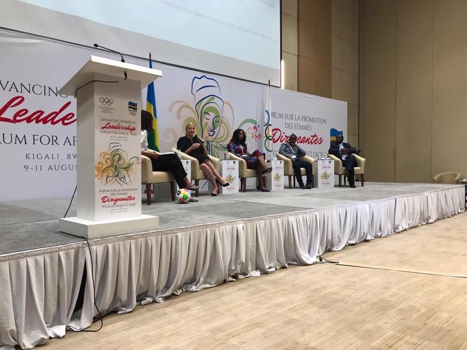 Atletas Olímpicas no Fórum Promoção das Mulheres Dirigentes