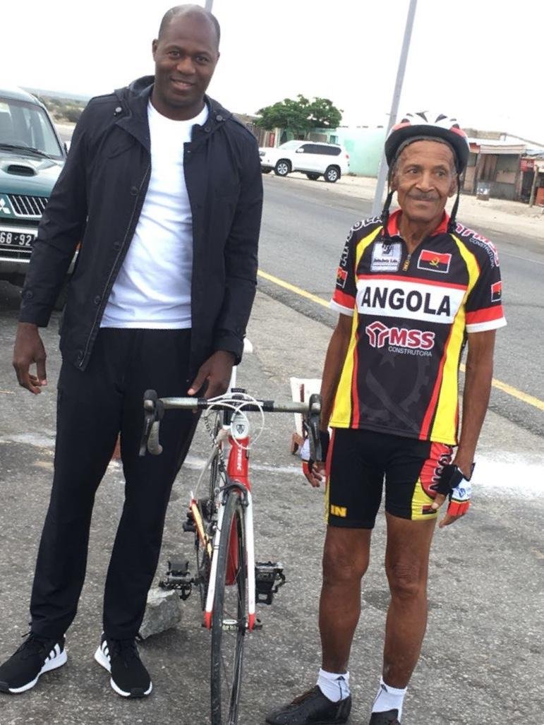 Desporto com o Exemplo do Ciclista Pepino 95 Anos