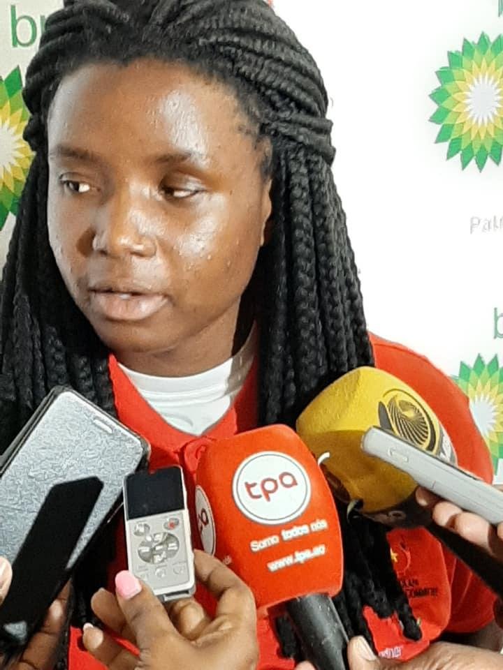 A atleta Regina Dumbo tem sido referência da Seleção Nacional