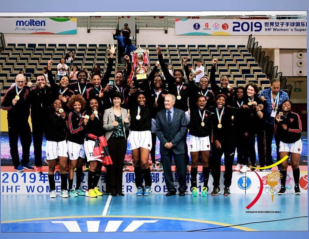 O Clube Desportivo 1º de Agosto vence Campeonato Mundial Femenino de Andebol na CHINA