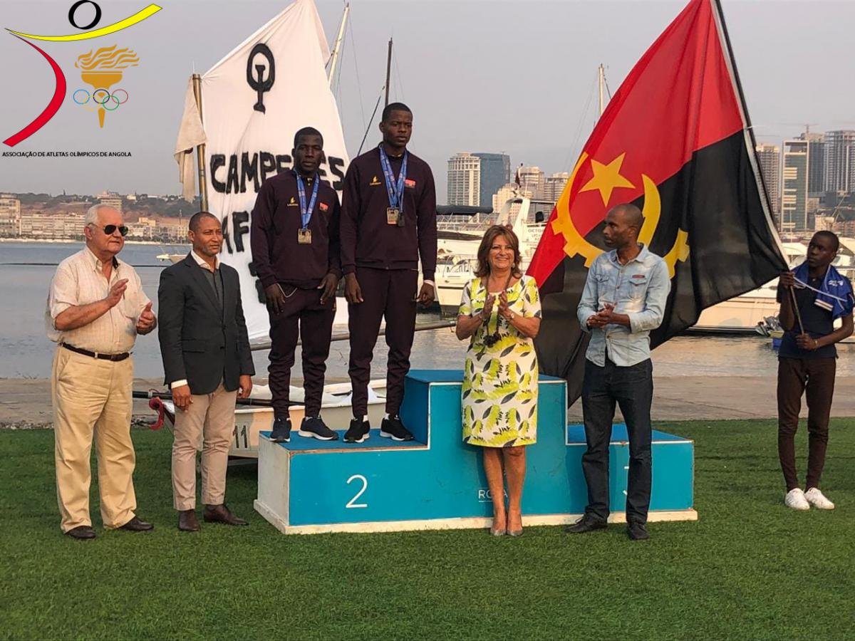 A Secretaria geral da Associação dos Atletas Olímpicos teve na Receção dos atletas de canoagem que participaram dos Jogo