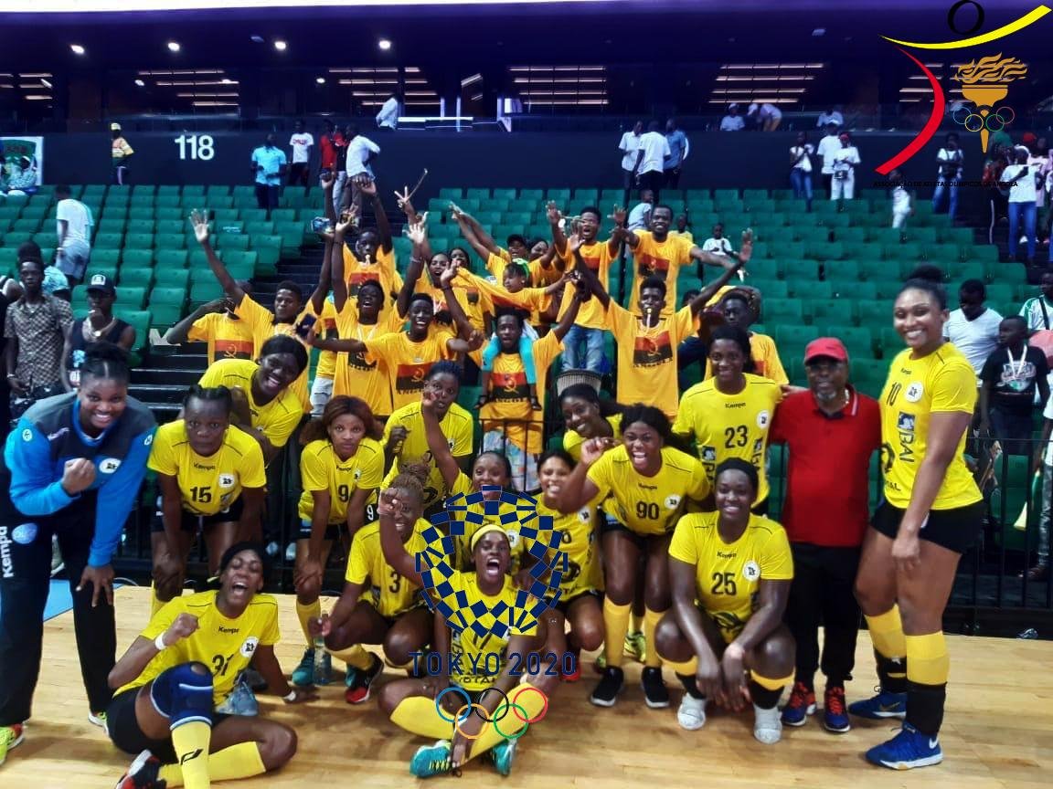 A Seleção Angolana Feminina de Andebol qualifica-se para Jogos Olímpicos de Tokyo 2020