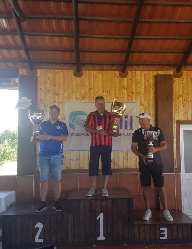 O resultado do Campeonato Nacional de tiro ao foce foi liderado pelos três Paulos
