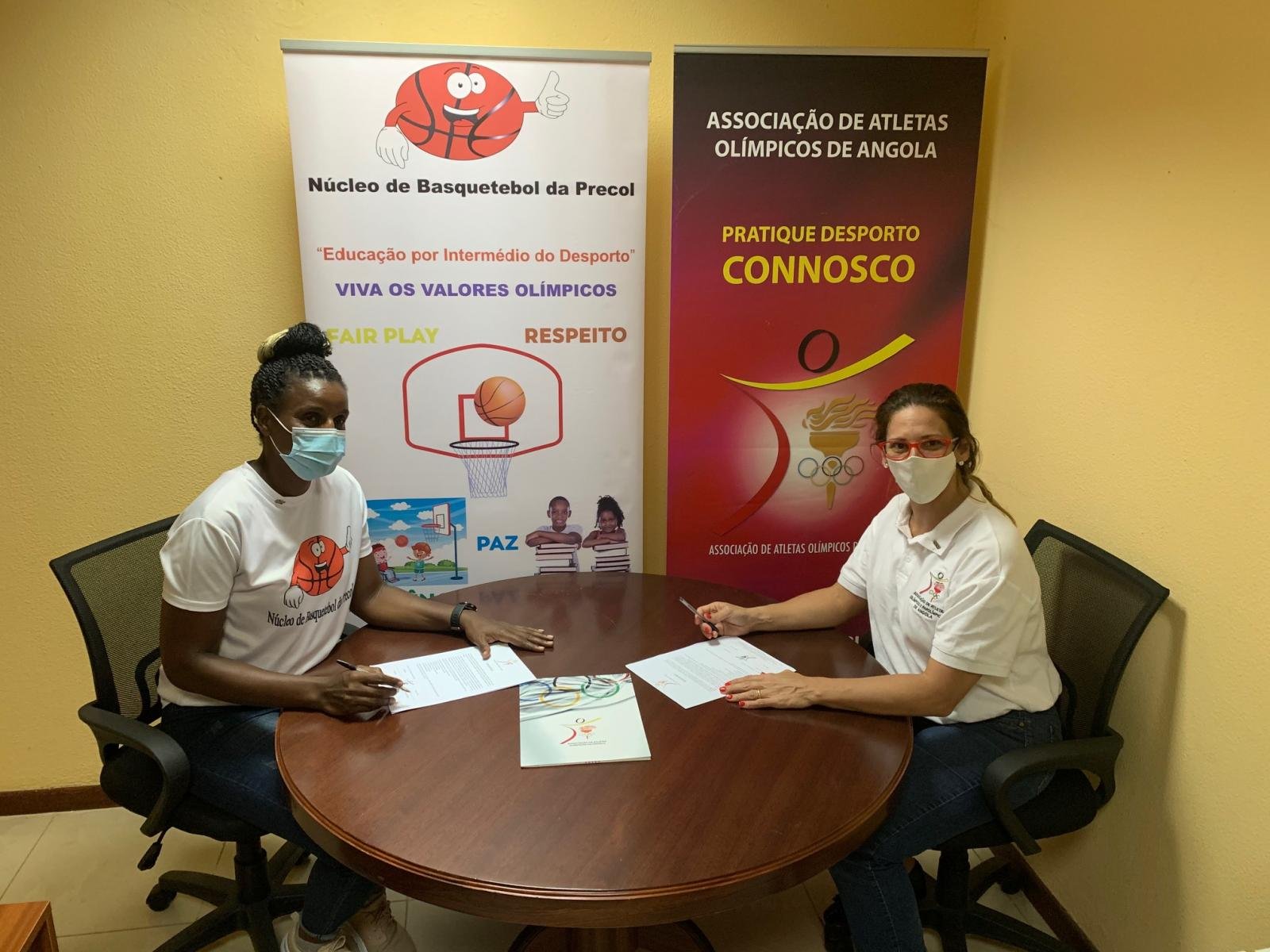 Núcleo de Basquetebol da Pecrol Vence Subsidio da World Olympians Association