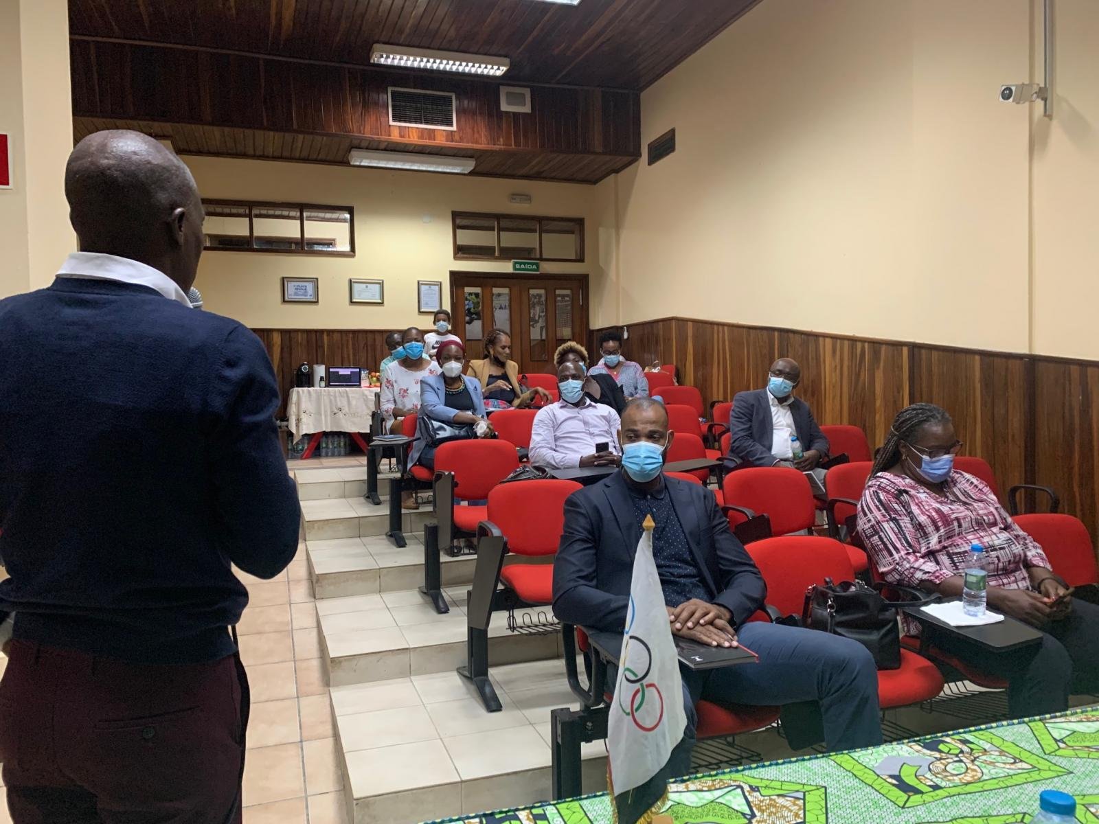 Intervenção do Vice Presidente da AAOA João Ntyamba