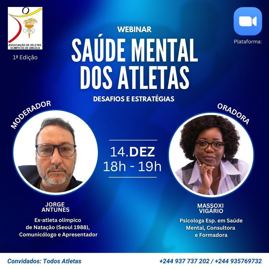 AAOA com Webinar sobre a Saúde Mental dos Atletas
