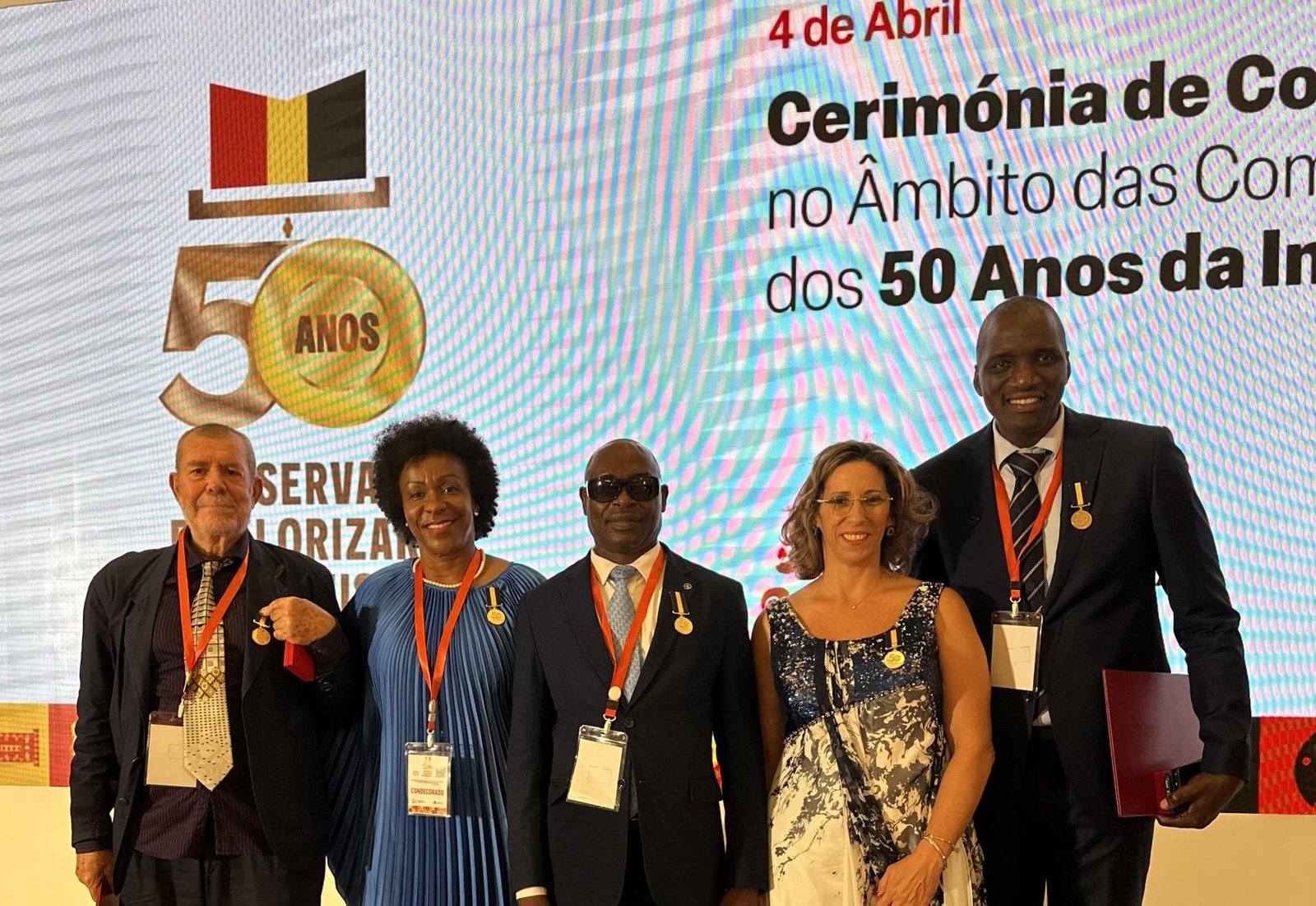 Condecorações Nacionais 50 Anos de Independência