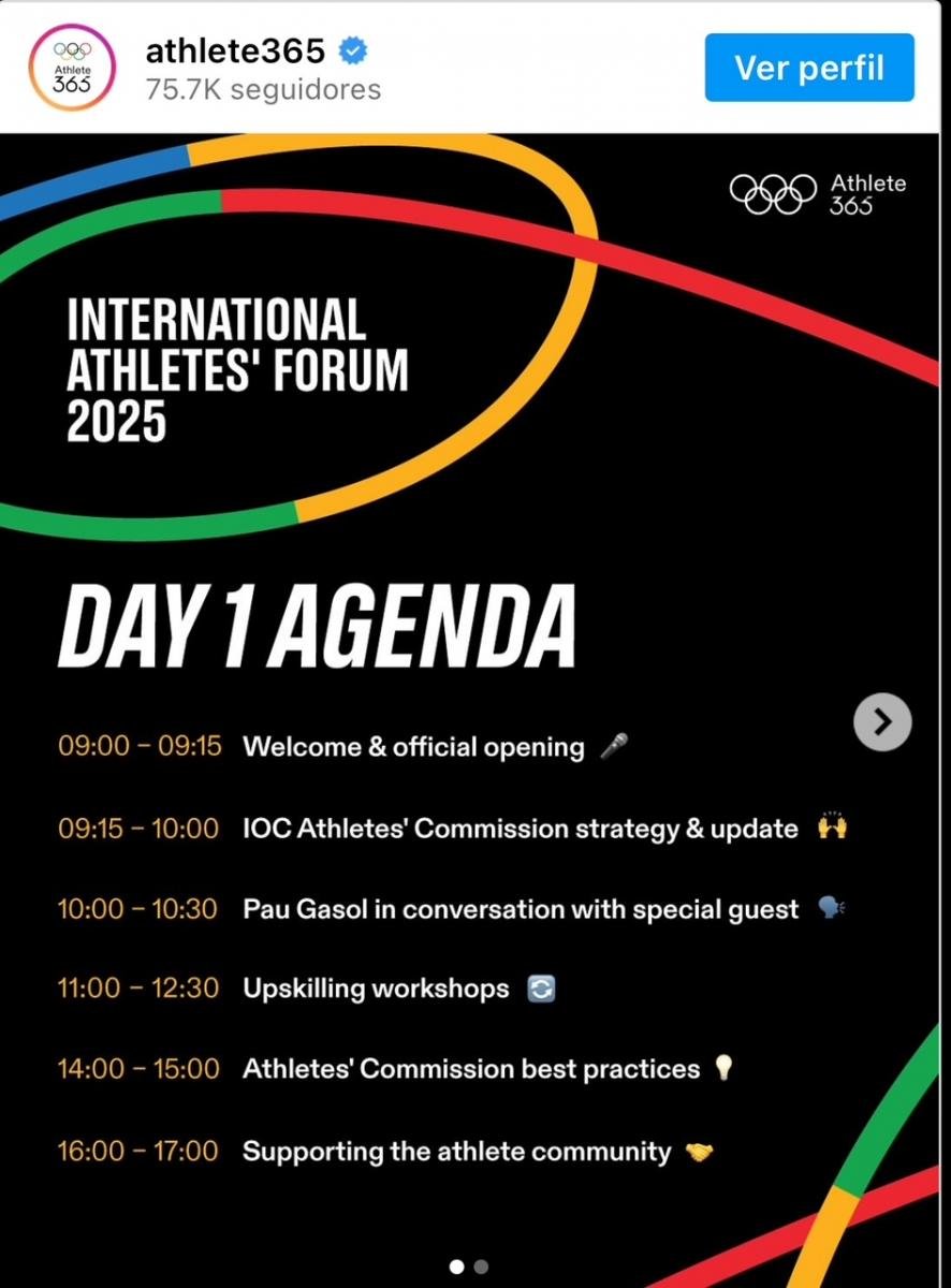 Angola presente no 12º Fórum de Atletas Olímpicos do Mundo