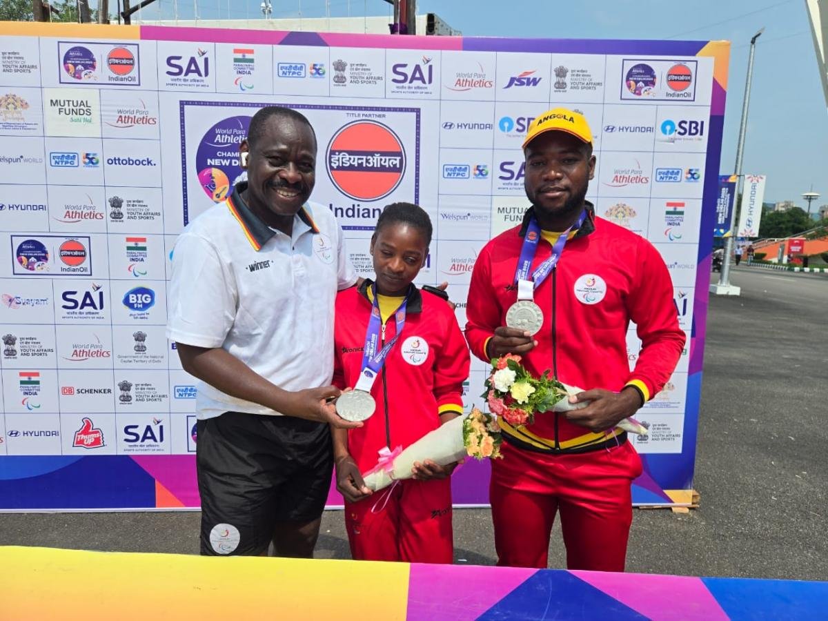 Medalha de Prata Mundial de Atletismo Paralímpico por Juliana Moko