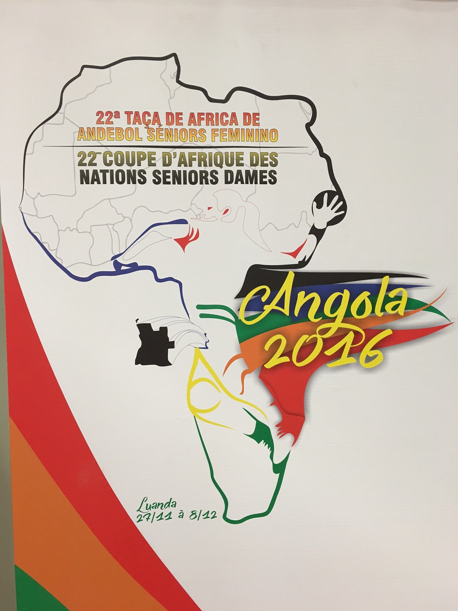 Sorteio de Andebol 22º Taça das Nações Africanas de Andebol