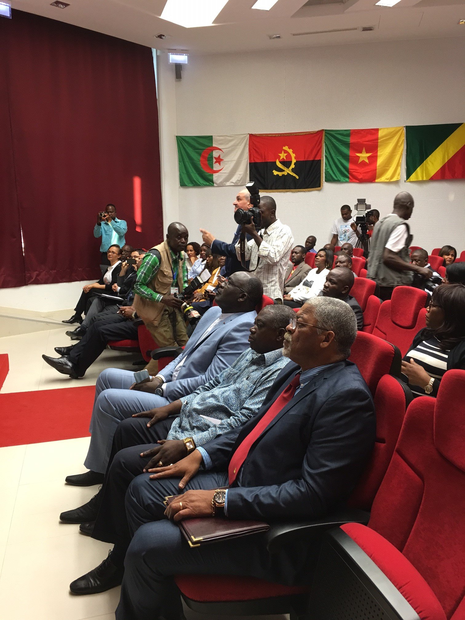 Membros de Honra e Presidente da Federação de Andebol