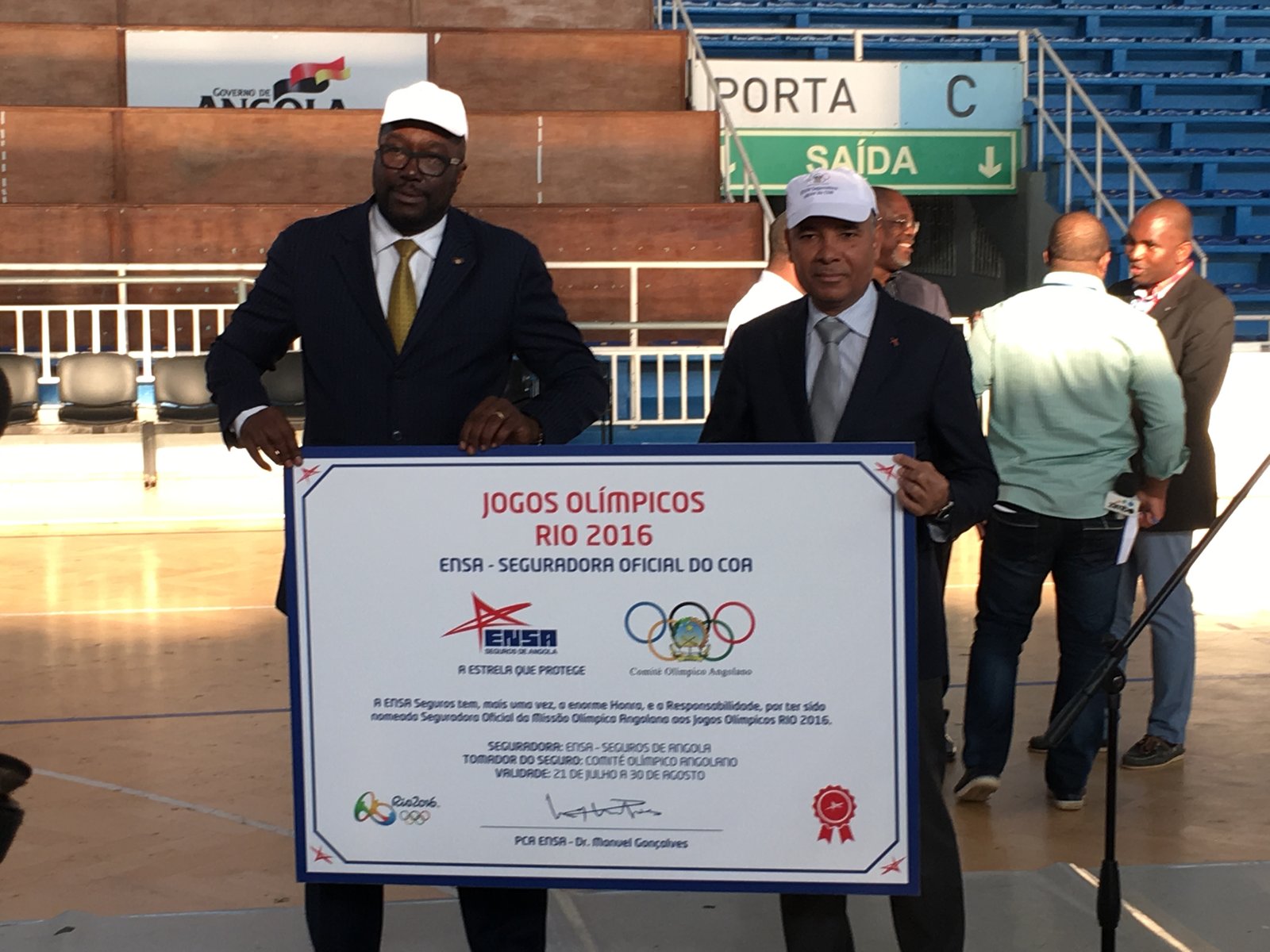 ENSA Assegura Missão Olímpica Angolana Rumo ao Rio 2016