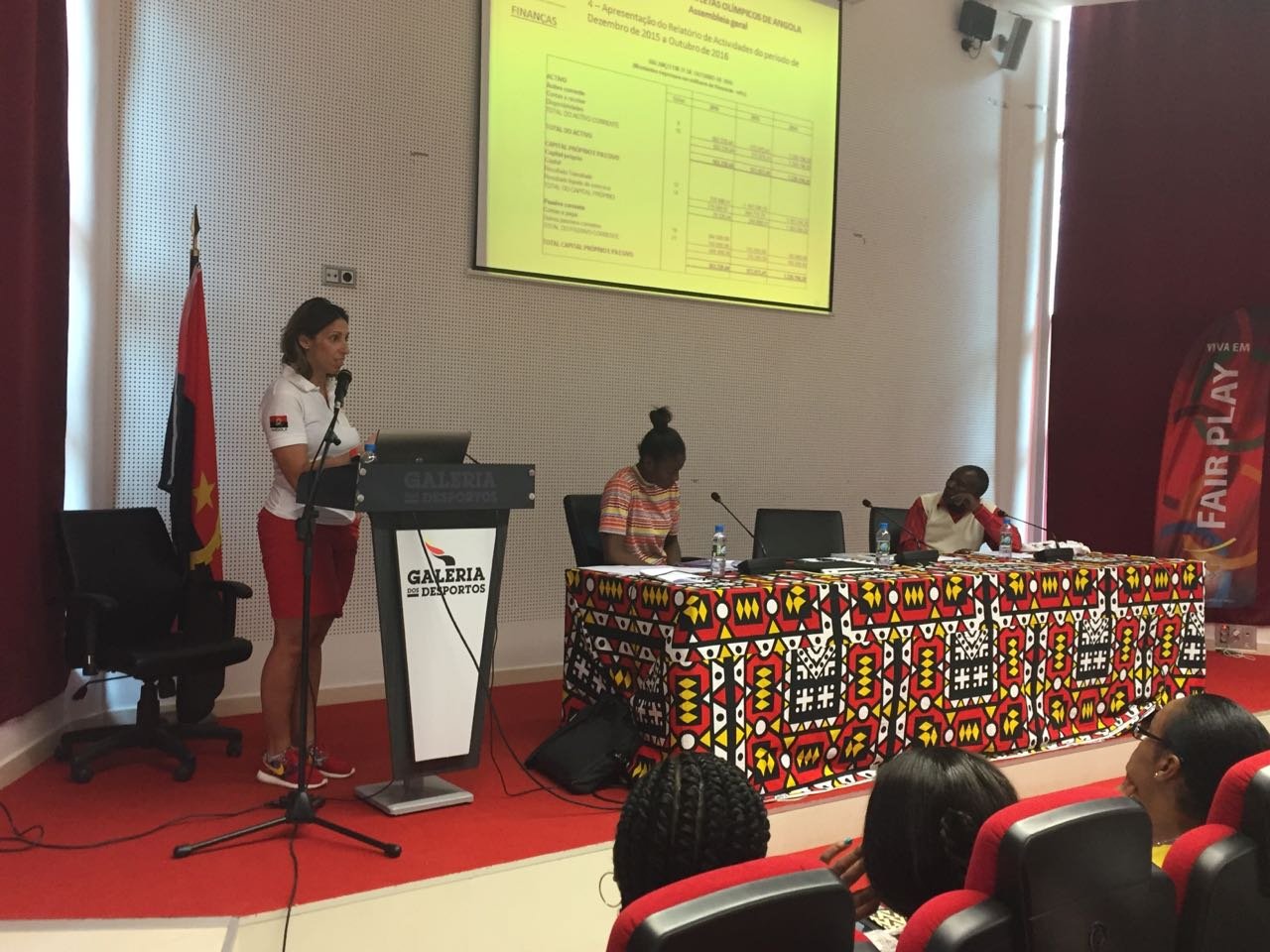 Intervenção da Presidente Nadia Cruz