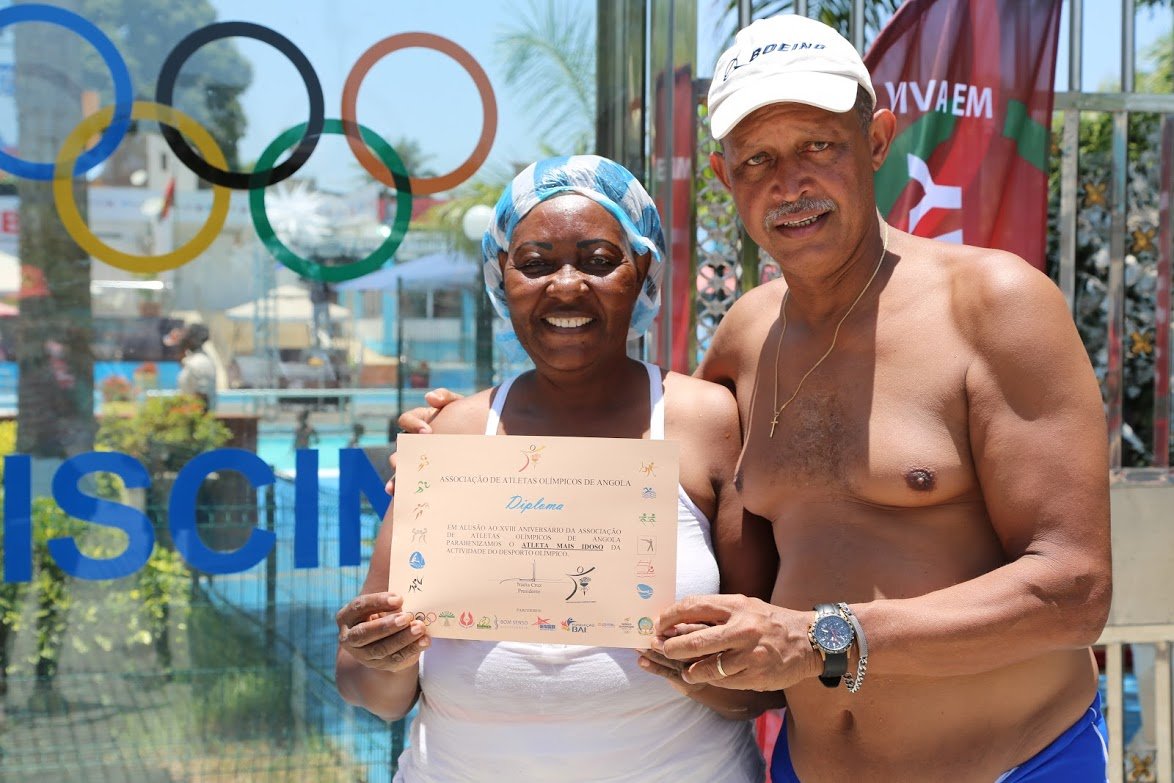 Diploma Atleta Mais Idoso a Mama da Faia