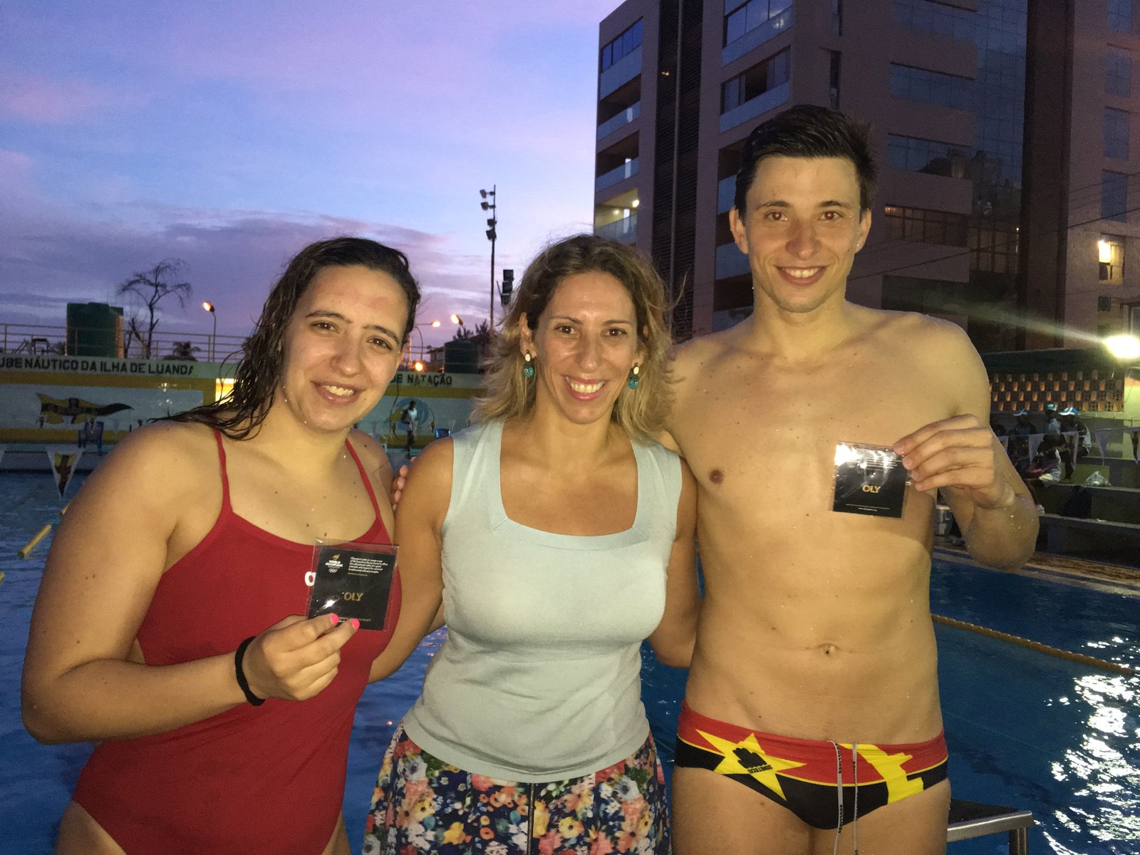 Nadadores Olímpicos Edição Rio 2016 com OLY PIN