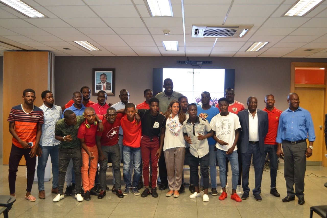 Olímpicos por Segurança e Saúde na Sonils em Alusão ao Aniversário da Sonangol