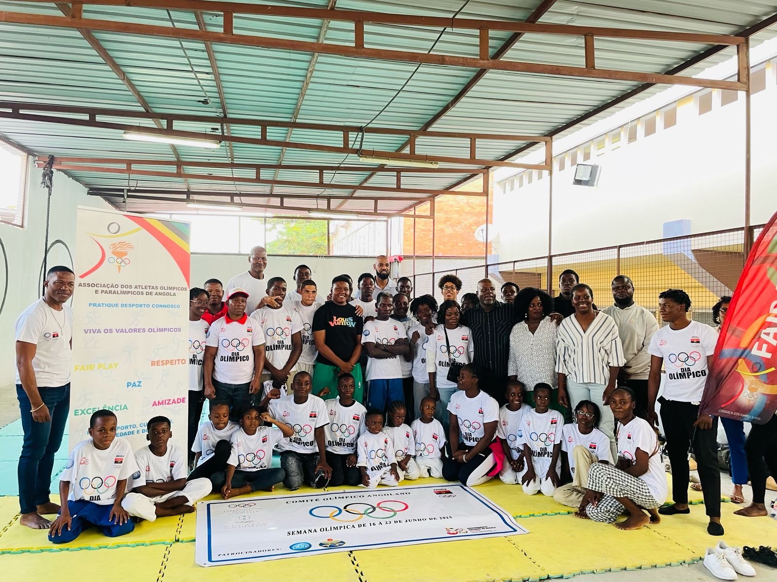 Dia Olimpico – Celebrações dos Atletas Angolanos