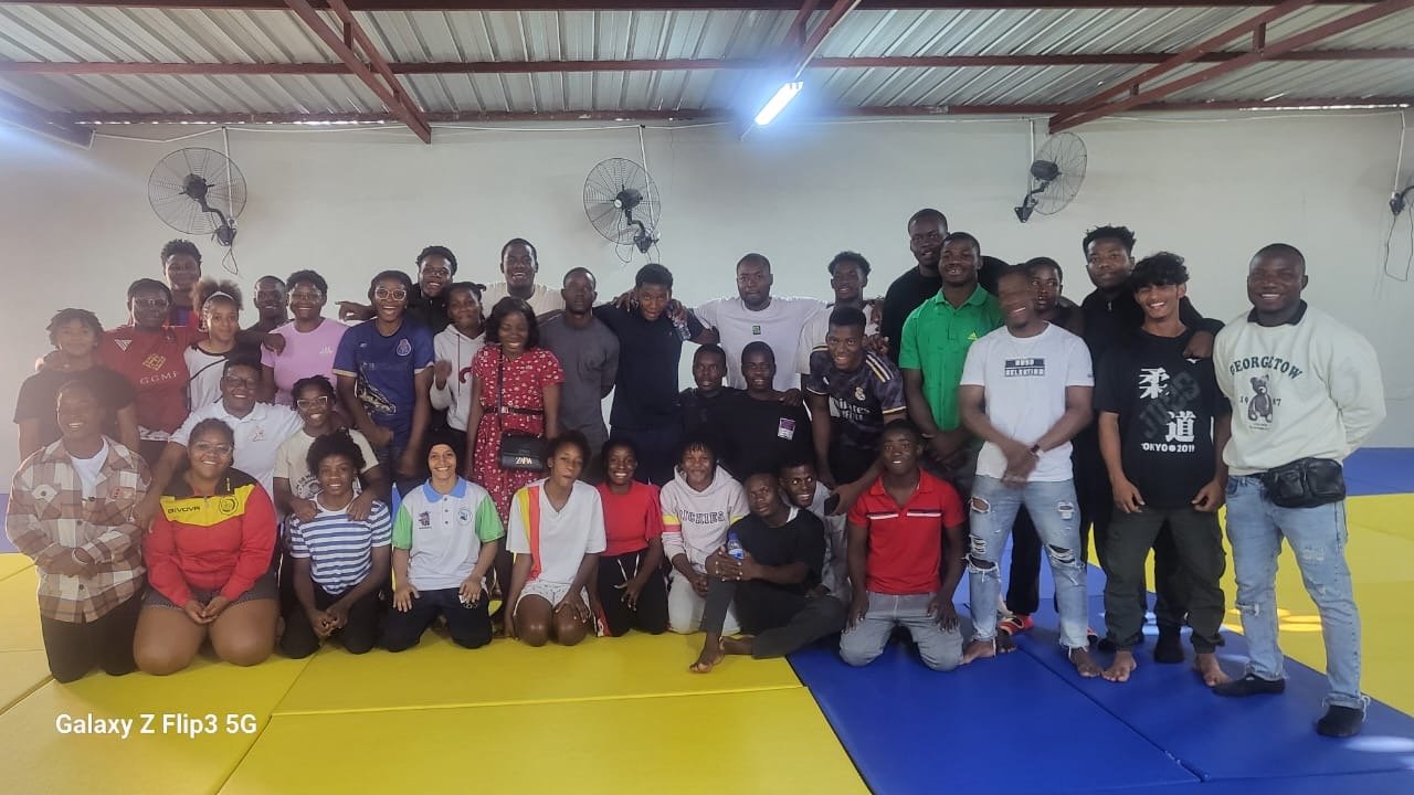 Motivação aos Atletas de Judo que participaram no Campeonato Africano de Judo  Juniores e Cadetes